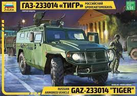 ZVEZDA 1:35 GAZ -233014 'TIGER'