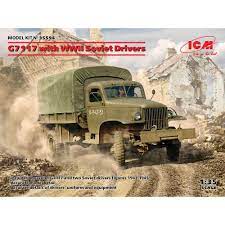 ICM 1:35 G7117 with WWII Soviet Drivers 35594