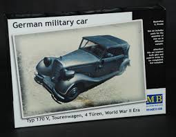 MASTER BOX 1:35 GERMAN MILITARY CAR TOURENWAGEN