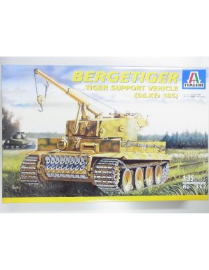 Italeri 1:35 Bertiger Tiger Support Vehicle (Sd.Kfz 185) 362 - Worn Box