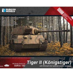 Rubicon Models Tiger II Konigstiger with Zimmerit Super Heavy Tank