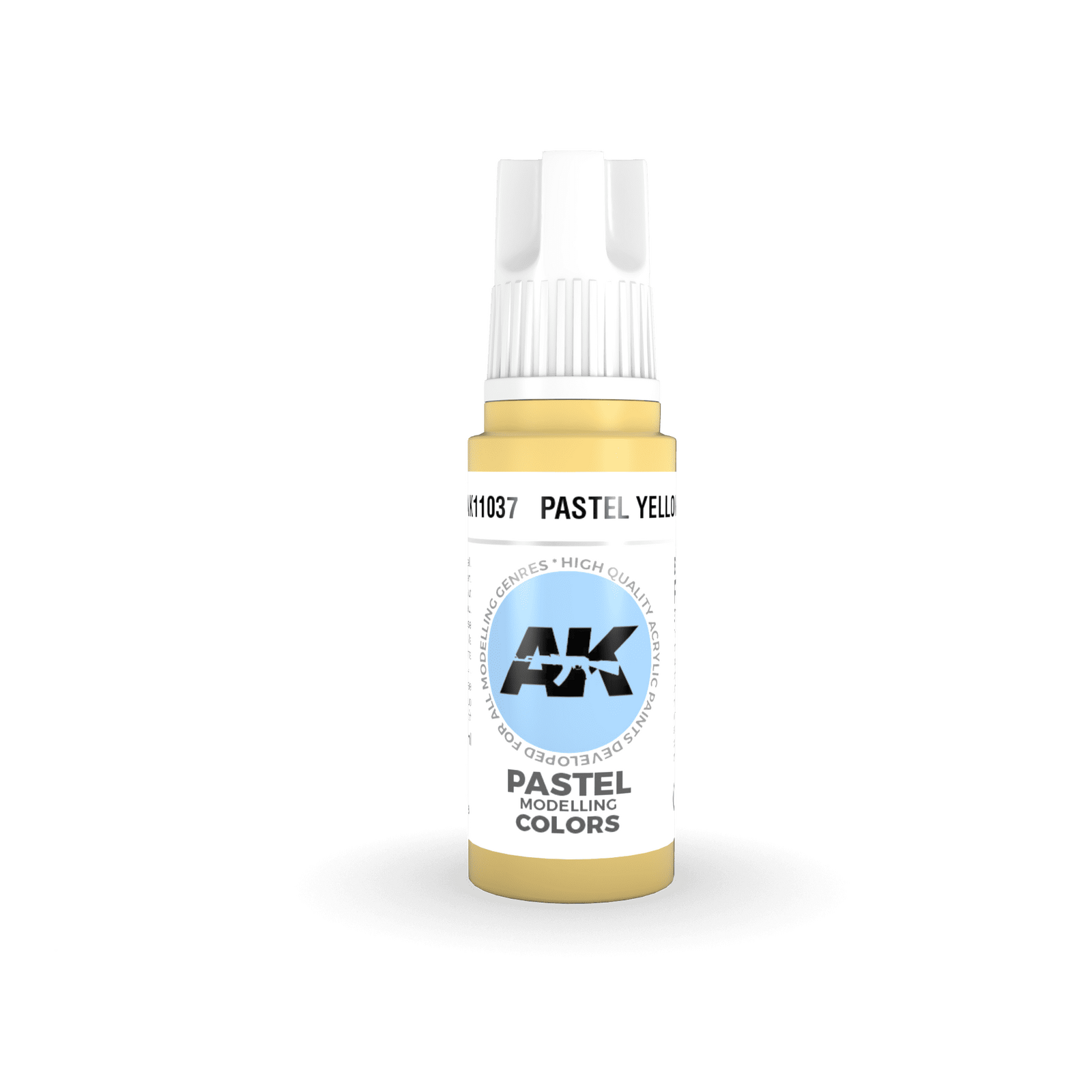 AK Interactive - 3 Gen Acrylics - Pastel Yellow 17ml