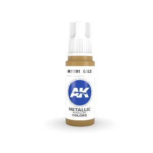 AK Interactive - 3 Gen Acrylics - Gold 17ml - AK11191