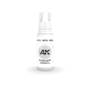 AK Interactive - 3 Gen Acrylics - Metal Medium 17ml - AK11232