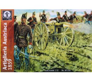 Waterloo Artiglieria Austriaca 1859 1:72 AP018