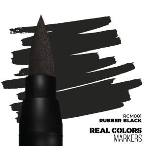AK Interactive - RC Markers - Rubber Black