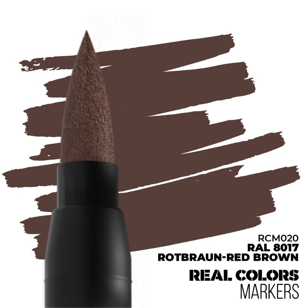 AK Interactive - RC Markers - Ral 8017 Rotbraun-Red Brown