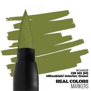 AK Interactive - RC Markers - Ijn M3 (M) Mitsubishi Interior Green