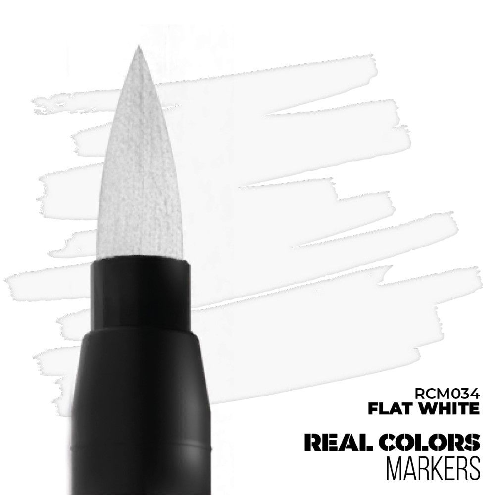 AK Interactive - RC Markers - Flat White - RCM034