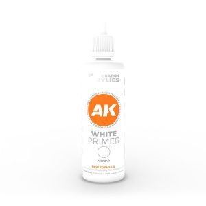AK Interactive White Primer 100ml 3rd Generation (AK11240)