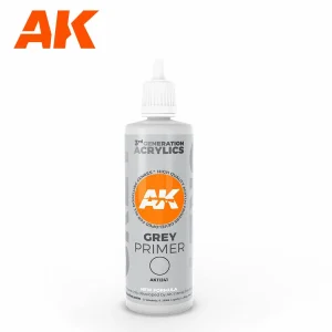 AK Interactive Grey Primer 100ml 3rd Generation (AK11241)