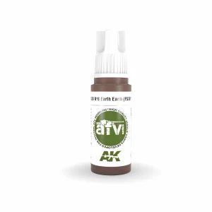 AK Interactive AFV Series: No.8 Earth Red (FS30117) Acrylic Paint 17ml 3rd Generation (AK11338)