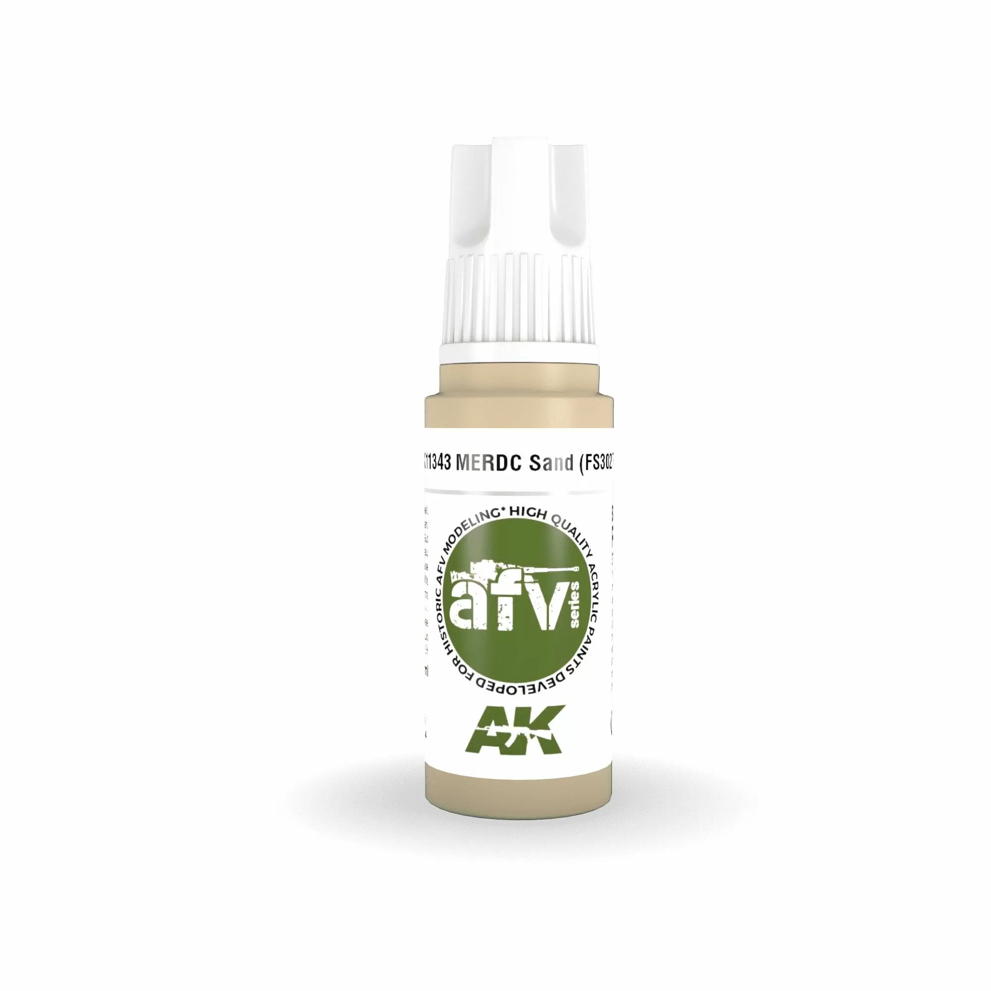 AK Interactive AFV Series: MERDC Sand (FS30277) Acrylic Paint 17ml 3rd Generation (AK11343)