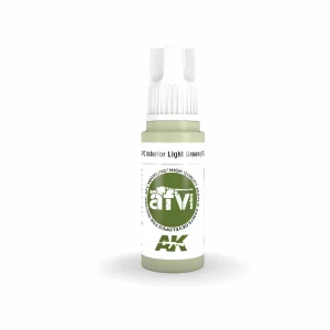 AK Interactive AFV Series: APC Interior Light Green (FS24533) Acrylic Paint 17ml 3rd Generation (AK11345)