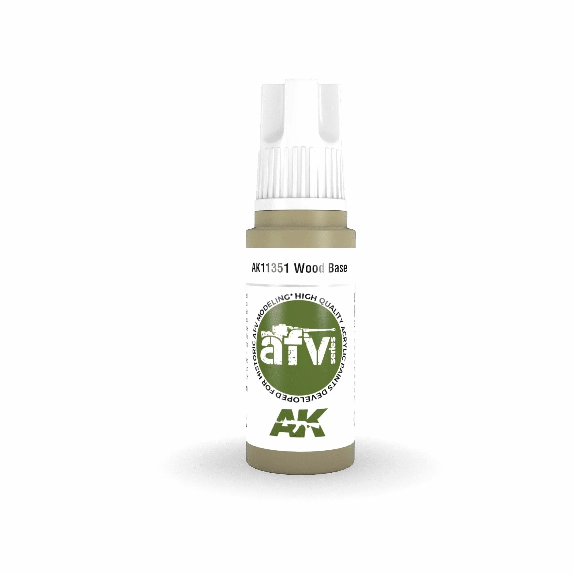 AK Interactive AFV Series: Wood Base Acrylic Paint 17ml 3rd Generation (AK11351)