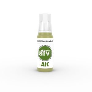 AK Interactive AFV Series: Silver Grey No.28 Acrylic Paint 17ml 3rd Generation (AK11374)