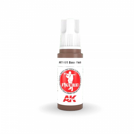 AK Interactive Figure Series: Base Flesh Acrylic Paint 17ml 3rd Generation (AK11401)