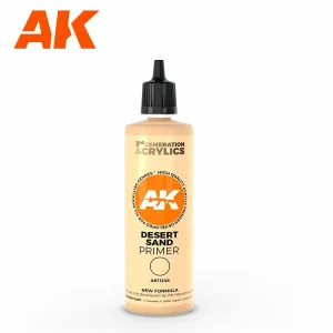 AK Interactive Desert Sand Surface Primer 100ml 3rd Generation (AK11248)