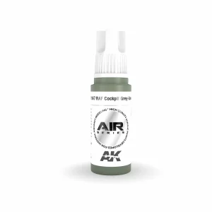 AK Interactive Air Series: RAF Cockpit Grey-Green Acrylic Paint 17ml 3rd Generation (AK11847)