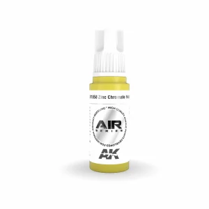 AK Interactive Air Series: Zinc Chromate Yellow Acrylic Paint 17ml 3rd Generation (AK11858)