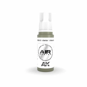 AK Interactive Air Series: US Interior Yellow Green Acrylic Paint 17ml 3rd Generation (AK11859)