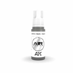 AK Interactive Air Series: Neutral Grey 43 Acrylic Paint 17ml 3rd Generation (AK11862)