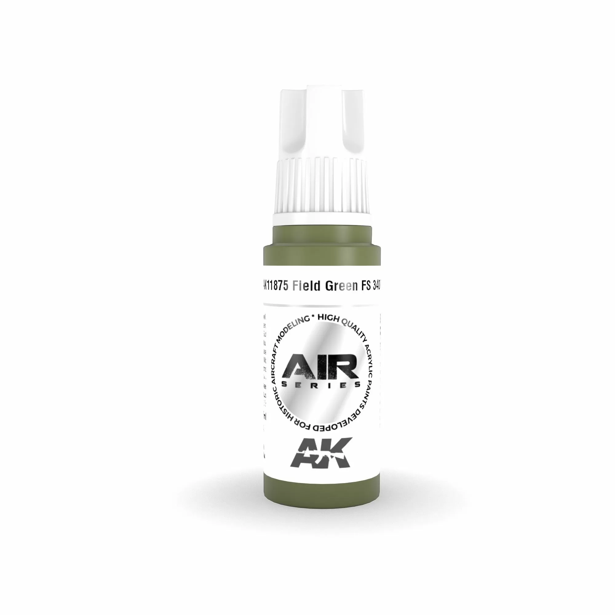AK Interactive Air Series: Field Green FS 34097 Acrylic Paint 17ml 3rd Generation (AK11875)