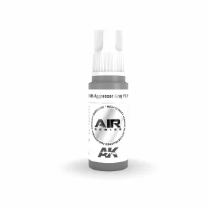 AK Interactive Air Series: Aggressor Grey FS 36251 Acrylic Paint 17ml 3rd Generation (AK11885)