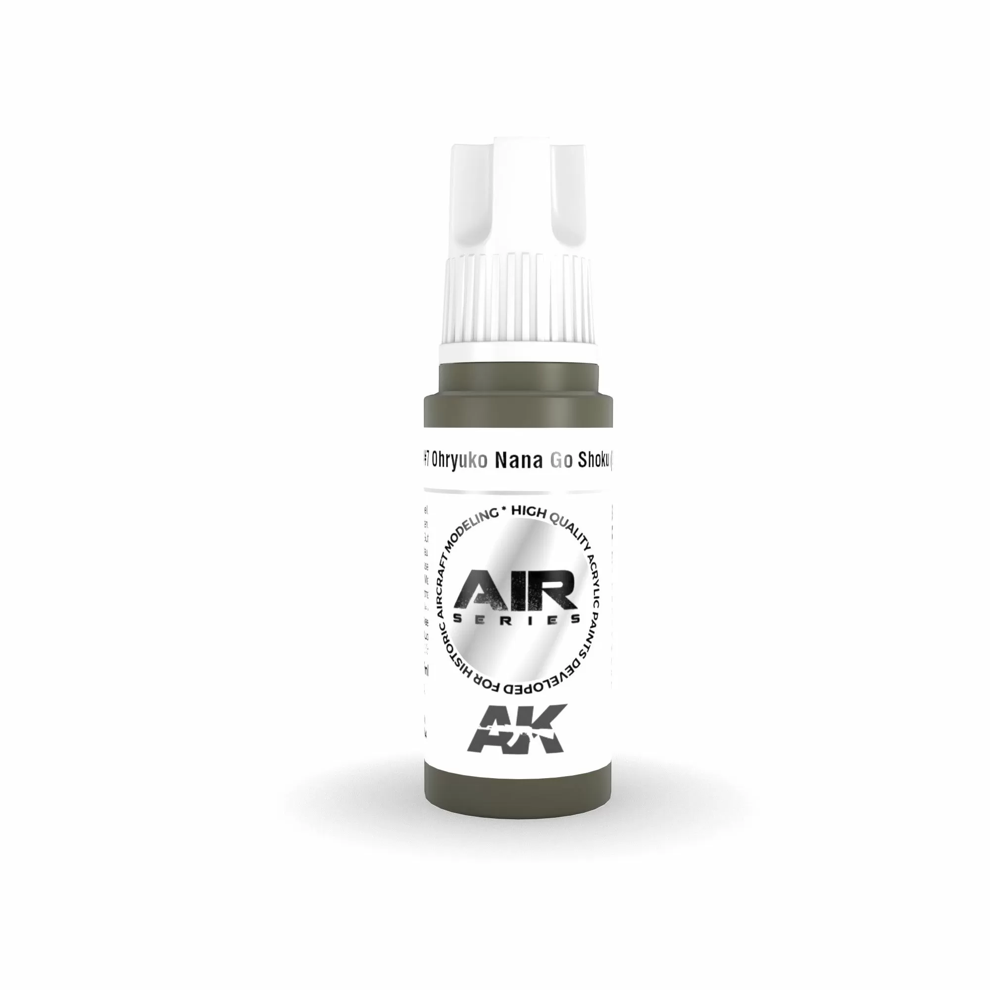 AK Interactive Air Series: IJA #7 Ohryuko Nana Go Shoku (Olive Brown) Acrylic Paint 17ml 3rd Generation (AK11901)