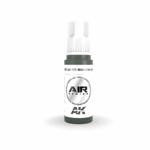 AK Interactive Air Series: IJA #21 Midori iro (Green) Acrylic Paint 17ml 3rd Generation (AK11902)