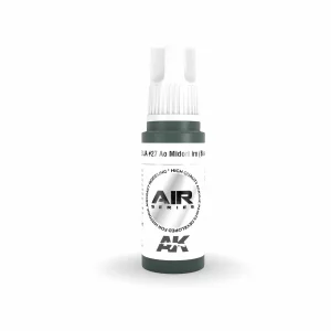 AK Interactive Air Series: IJA #27 Ao Midori iro (Blue-Green) Acrylic Paint 17ml 3rd Generation (AK11903)