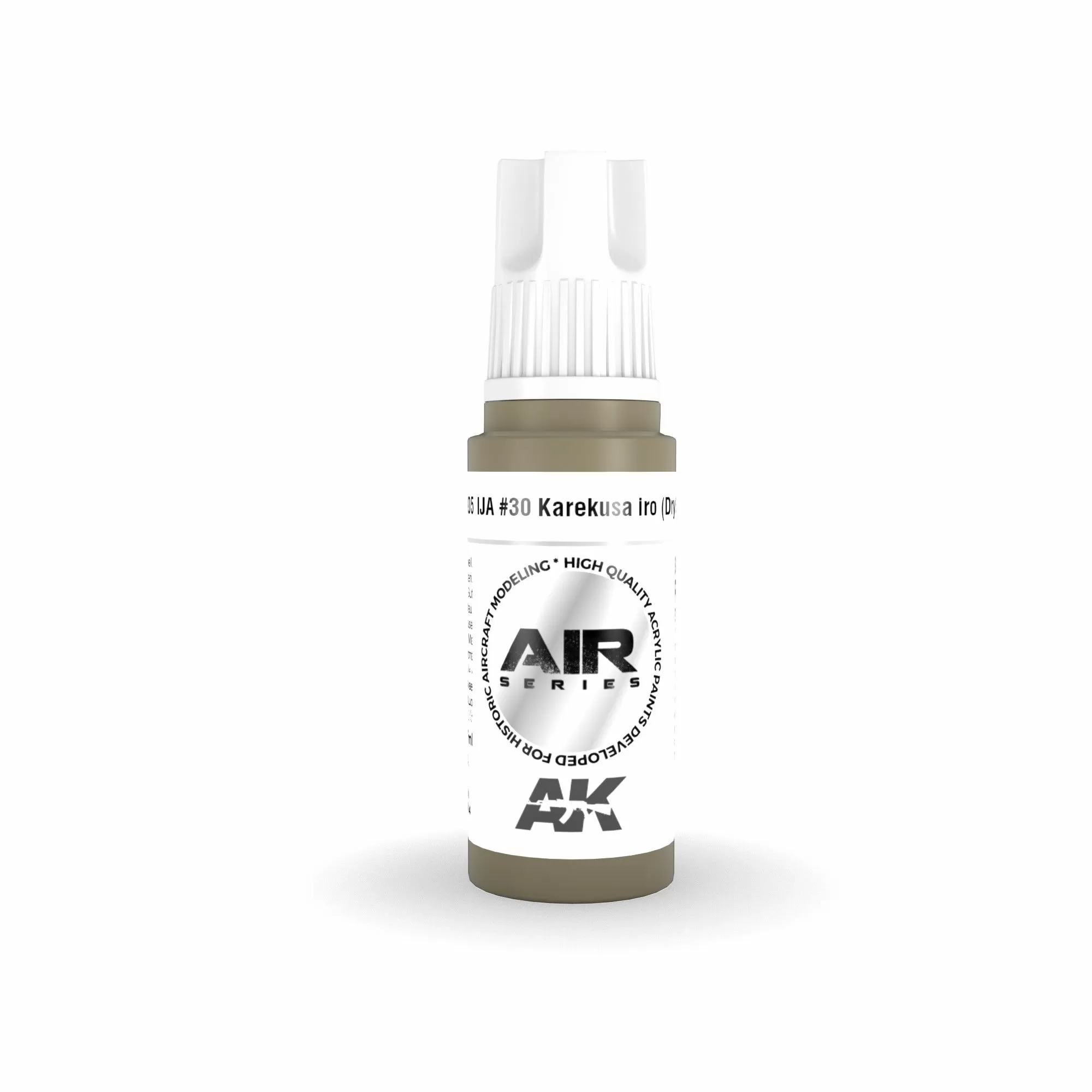 AK Interactive Air Series: IJA #30 Karekusa iro (Dry Grass) Acrylic Paint 17ml 3rd Generation (AK11905)