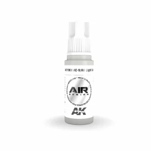 AK Interactive Air Series: AE-9/AII Light Grey Acrylic Paint 17ml 3rd Generation (AK11908)