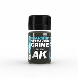 AK Interactive Weathering: Starship Streaking Grime 35ml Enamel Paint (AK637)