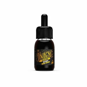 AK Interactive The INKS: Wood Brown 30ml Acrylic Ink (AK16001)