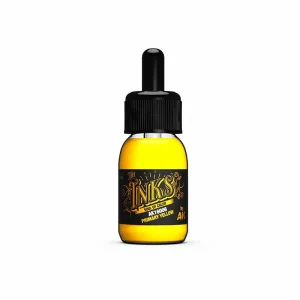 AK Interactive The INKS: Primary Yellow 30ml Acrylic Ink (AK16006)