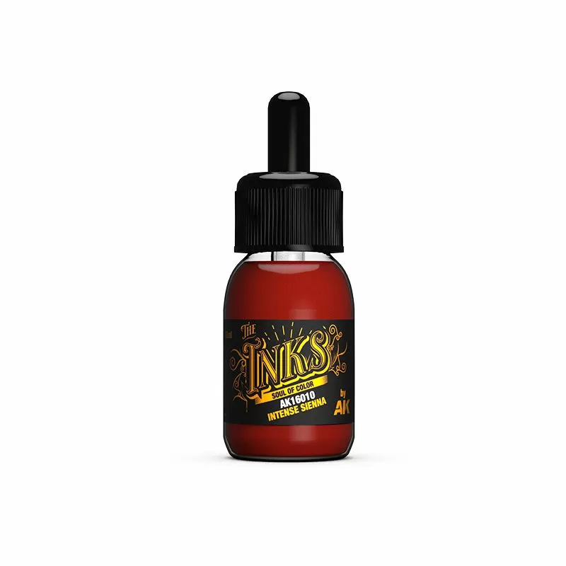 AK Interactive The INKS: Intense Sienna 30ml Acrylic Ink (AK16010)