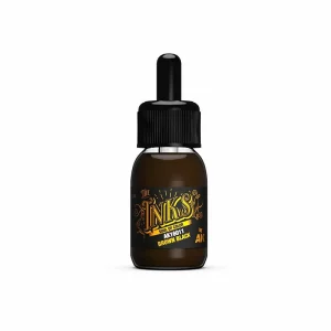 AK Interactive The INKS: Brown Black 30ml Acrylic Ink (AK16011)
