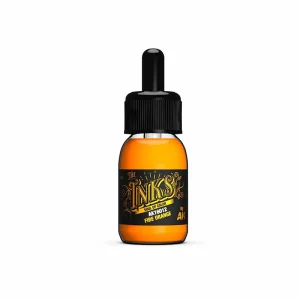 AK Interactive The INKS: Fire Orange 30ml Acrylic Ink (AK16012)