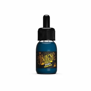 AK Interactive The INKS: Ocean Blue 30ml Acrylic Ink (AK16014)