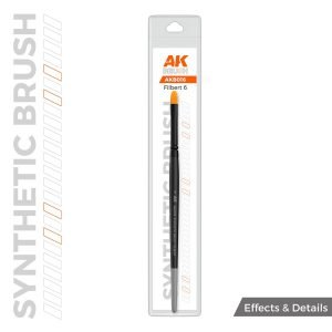 Synthetic Brush - Filbert 6 (AKB016)