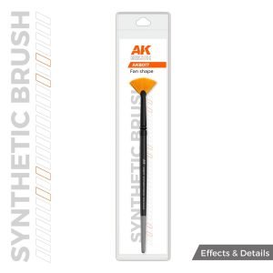Synthetic Brush - Fan Shape (AKB017)
