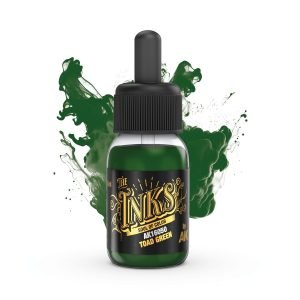 AK Interactive The INKS: Toad Green 30ml Acrylic Ink (AK16050)