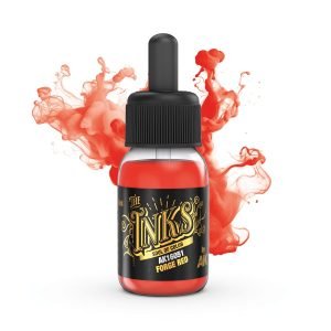AK Interactive The INKS: Forge Red 30ml Acrylic Ink (AK16051)