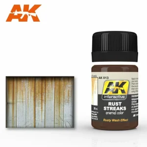AK Interactive Weathering: Rust Streaks 35ml Enamel Paint (AK013)