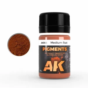 AK Interactive Weathering: Medium Rust 35ml Pigment (AK043)