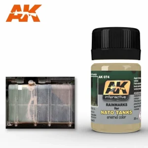 AK Interactive Weathering: Rainmarks Effects 35ml Enamel Paint (AK074)