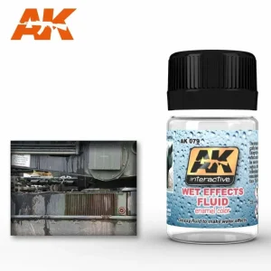 AK Interactive Weathering: Wet Effects Fluid 35ml Enamel Paint (AK079)