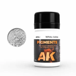 AK Interactive Weathering: White Ashes 35ml Pigment (AK142)