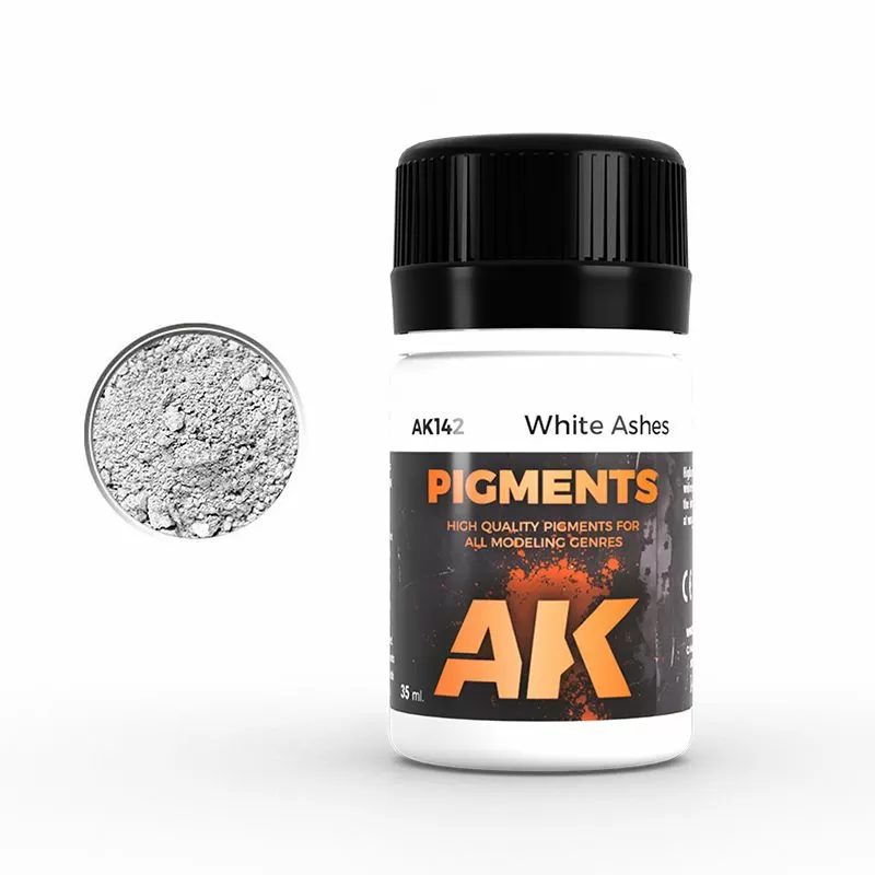 AK Interactive Weathering: White Ashes 35ml Pigment (AK142)